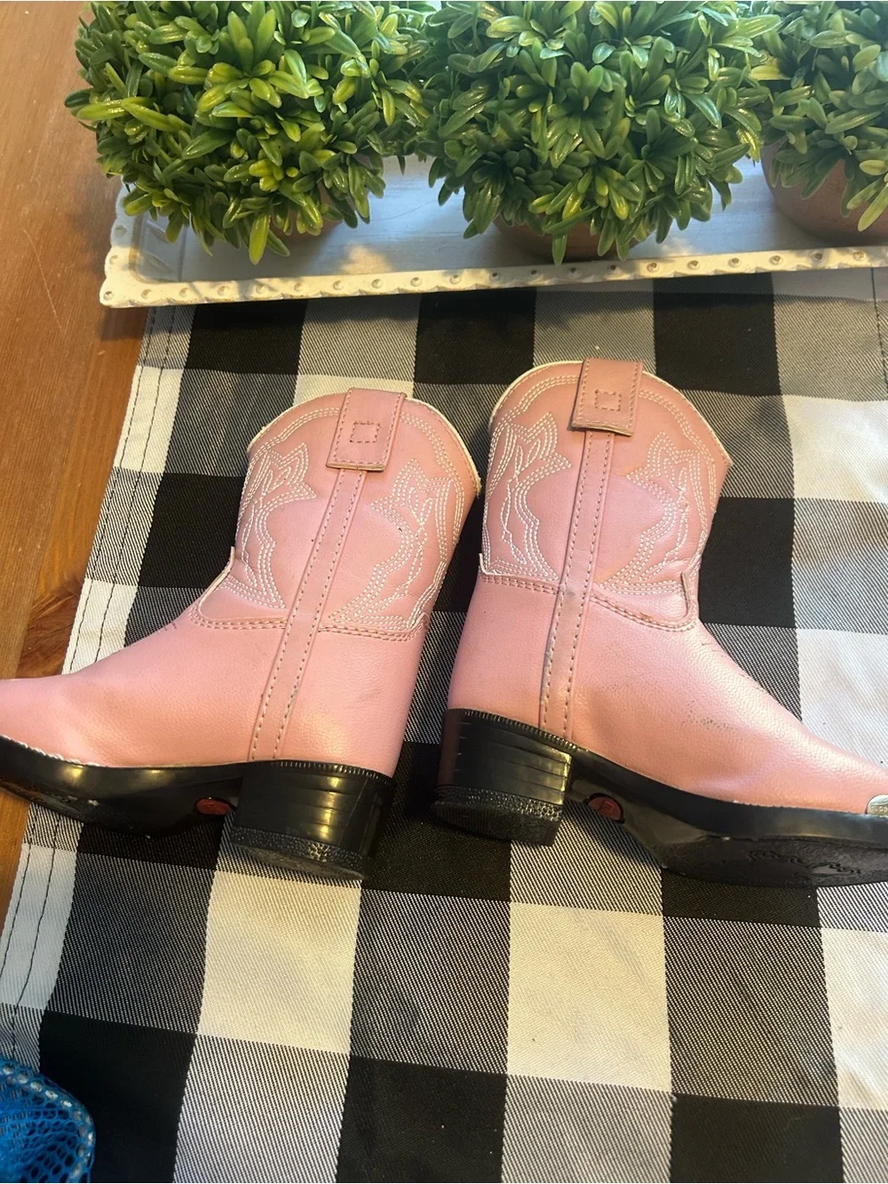 Durango Kids Pink Cowgirl Boots Size 6 Western